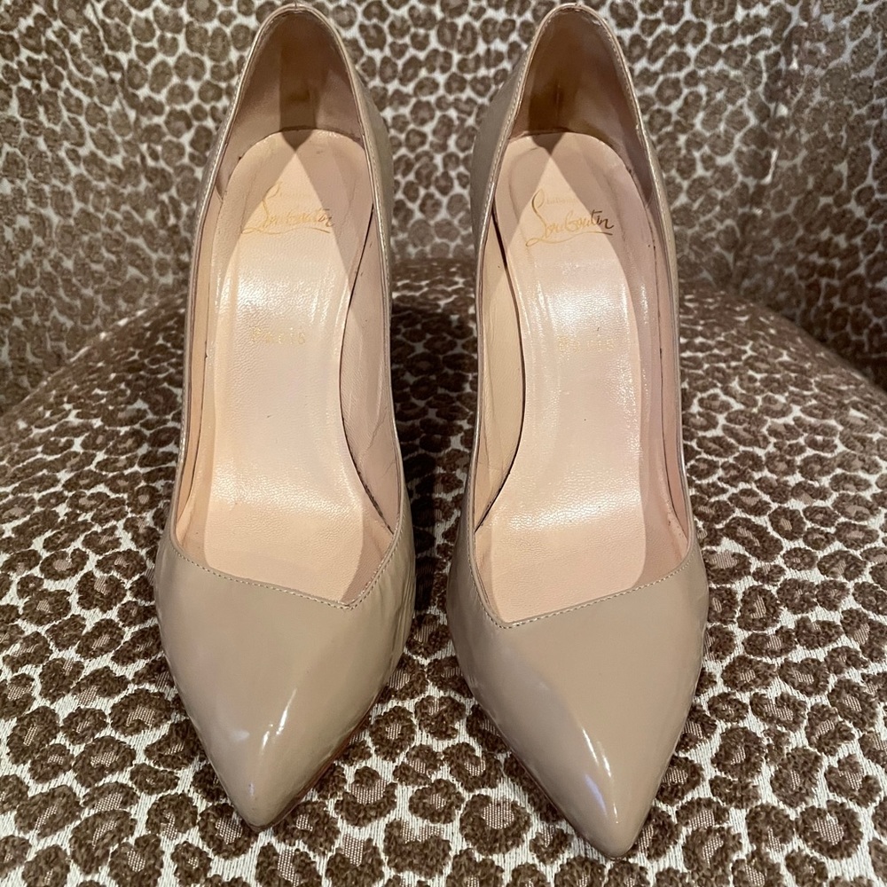 Christian Louboutin Corneille Nude Pump 38.5